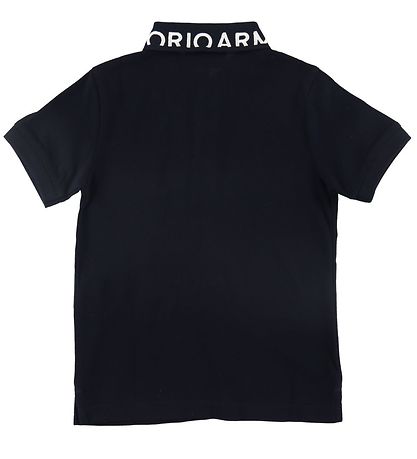 Emporio Armani Polo - Dökkblátt M. Hvítur