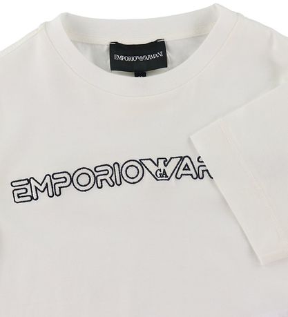 Emporio Armani T shirt White w. Embroidery KW US