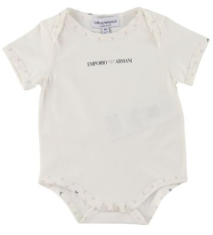 Emporio Armani Bodys k/ä - 2er-Pack - Aquilebianche
