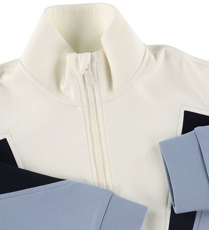 Emporio Armani Cardigan - Offwhite/Blár