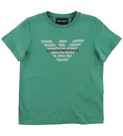 Emporio armani green t shirt hotsell