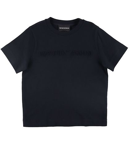 Emporio Armani Stuttermabolur - Dökkblátt