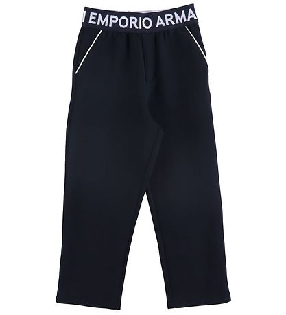 Emporio Armani Cardigan/Byxor - Marinblå m. Logorand