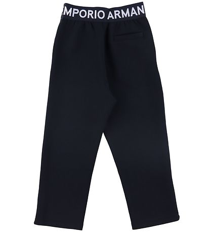 Emporio Armani Cardigan/Byxor - Marinblå m. Logorand