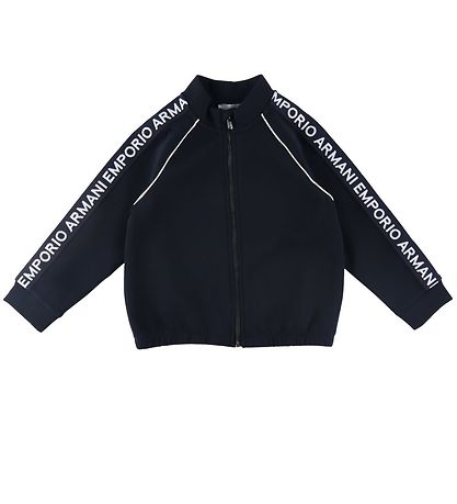 Emporio Armani Cardigan/Byxor - Marinblå m. Logorand