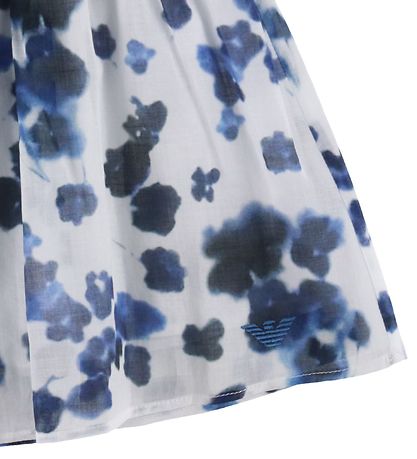 Emporio Armani Skirt - White/Blue flowered