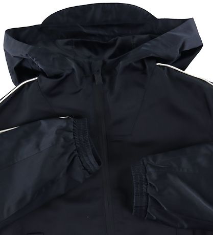 Emporio Armani Lightweight Jacket - Navy w. Logo Stripe