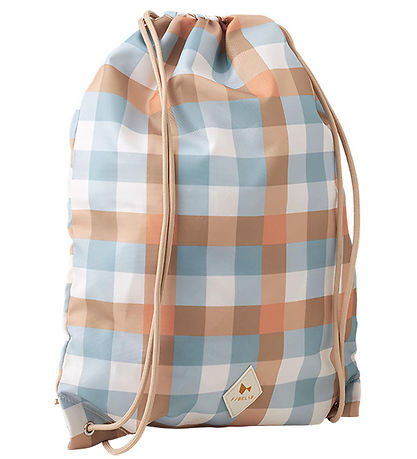 Fabelab Gymsack - Multi Print - Cottage Blue Checks