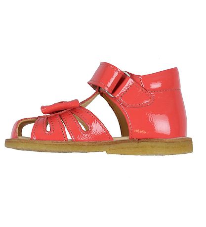 Angulus Prewalker Sandals - Coral w. Self