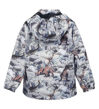 Minymo Lightweight Jacket - Blue Nights w. Dinosaurs