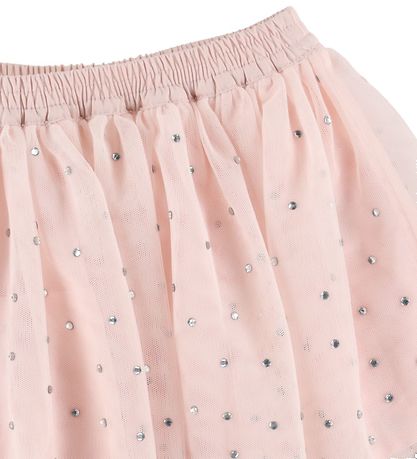 Stella McCartney Kids Tulle Skirt - Pink w. Sequins