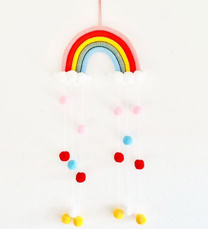 MillaVanilla Aufhängung - Makramee-Regenbogen - Multi