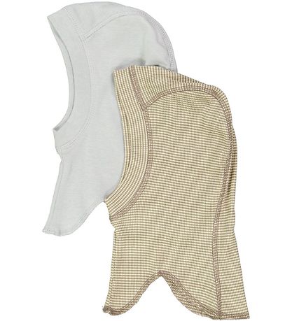 Wheat Schlupfmütze - Amel - 2er-Pack - Warm Stone Stripe