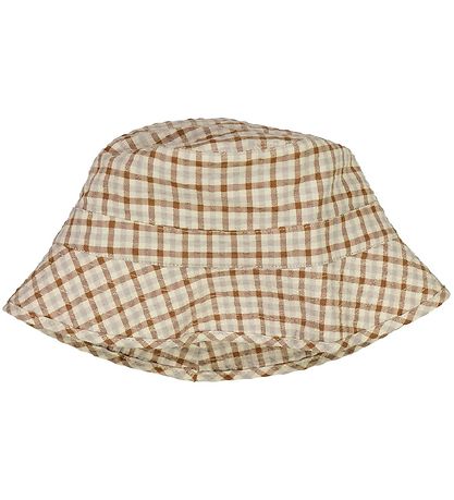 Wheat Bucket Hat - Marlon - Golden Dove Check