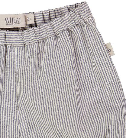 Wheat Shorts - Olly - Classic+ Blue Stripe