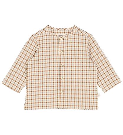 Wheat Shirt - Shelby - Golden Dove Check