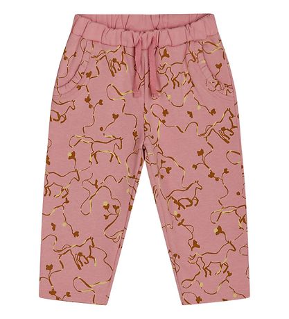 Noa Noa miniature Hosen - Baby HelenaNNM - Print Purple/Brown