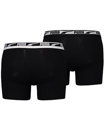 Puma Boxershorts - 2er-Pack - Schwarz