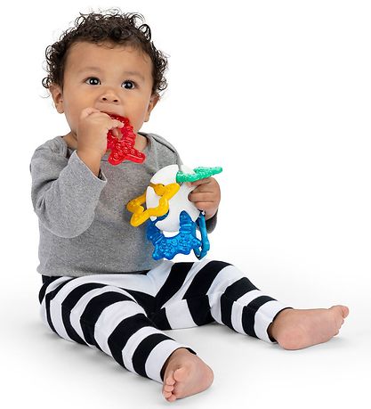 Baby Einstein Rattle Teether - Sea Of Sensory - White