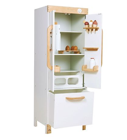 Tender Leaf Wooden Toy - Refrigerator - White