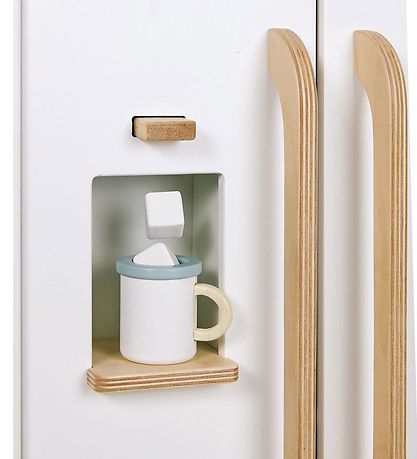 Tender Leaf Wooden Toy - Refrigerator - White