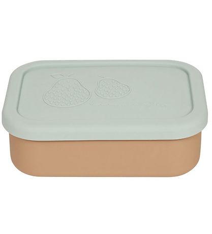 OYOY Lunchbox - Yummy+ - Small - Green/Camel