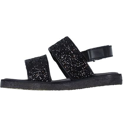 Angulus Sandale - Schwarz m. Glitter