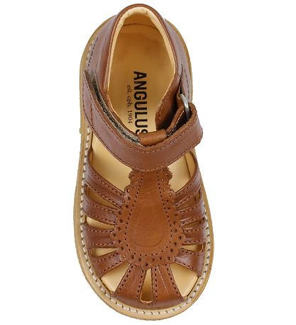 Angulus Prewalker Sandals - Cognac