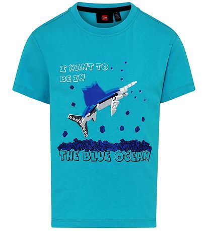 LEGO® Wear Stuttermabolur - LWTaylor 302 - Björt Blue
