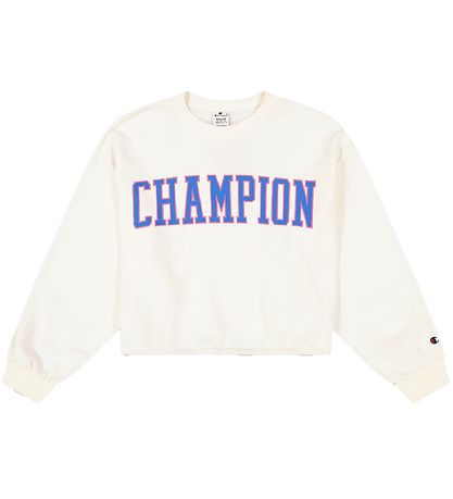 Champion Fashion Sweatshirt Kurz geschnitten WeiB KW DE