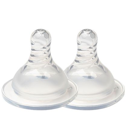 Elodie Details Baby Bottle Nipples - 2-Pack - Silicone - 6m+