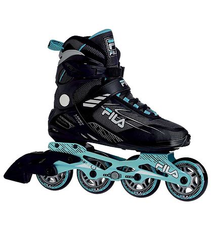 Fila Rollschuhe - Legacy Pro 80 - Schwarz/Hellblau - Inline Skat