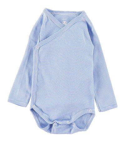 Petit Bateau Body l/ä - 5-pack - Blå/Vit