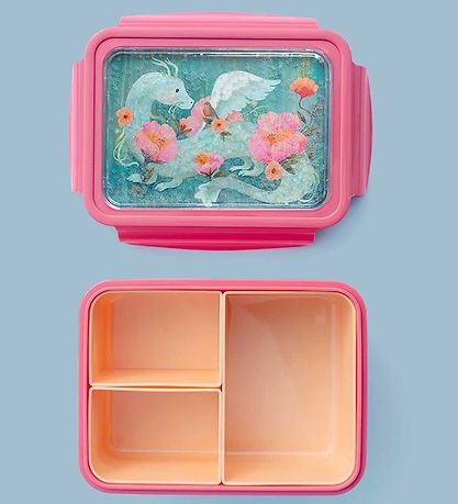 Petit Monkey Nestisbox - Fairy Dreki - Peony Bleikt
