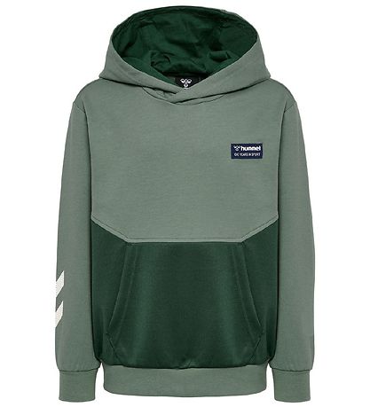 Hummel Kapuzenpullover - hmlEddy - Lorbeerkranz