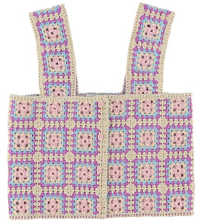 Stella McCartney Kids Top - Kurz geschnitten - Gehäkelt - Sand/L
