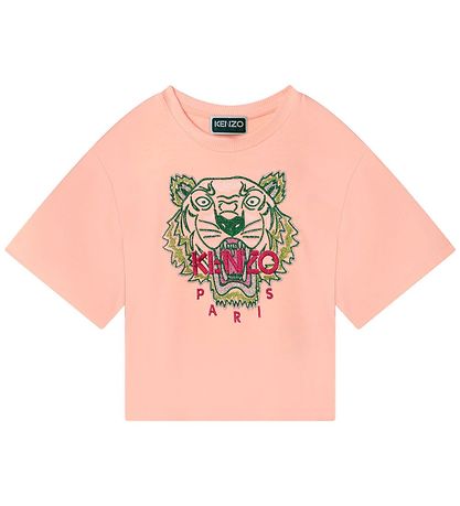Dare miljøforkæmper Tilsyneladende Kenzo T-shirt - Pale Pink w. Tiger » Always Cheap Delivery
