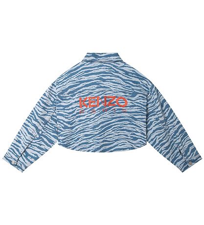 Kenzo Farkkupaita - Rajattu - Vaaleansininen, Tiger Stripe/Orans