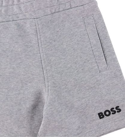 BOSS Sweatshorts - Grau Meliert