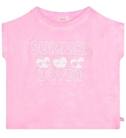Billieblush T-shirt - Cropped - Pink