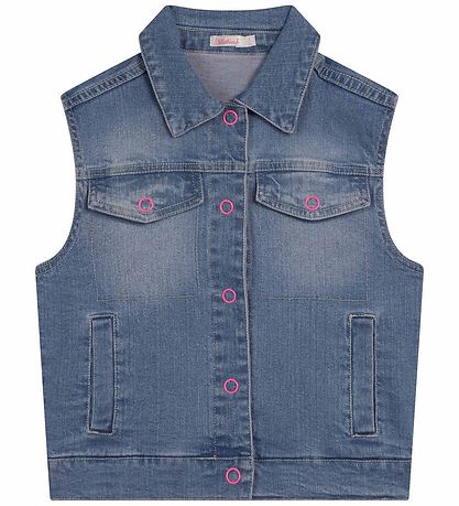 Billieblush Gilet en Denim - Double Stone+eau de Javel