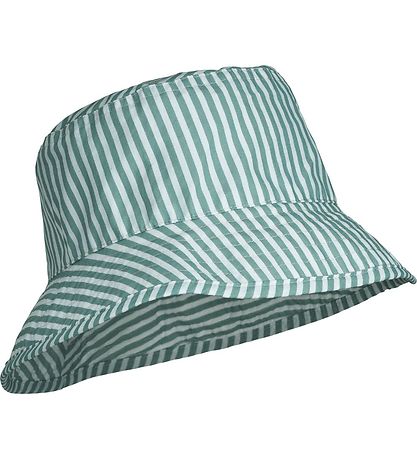 Liewood Zonnehoed - Damon - Stripe Sea Blue/White