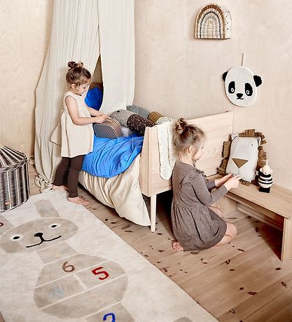 OYOY Hamper rug - Rabbit - 180x75 cm - Clay