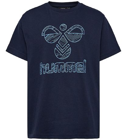 Hummel Stuttermabolur - hmlSofus - Black Iris