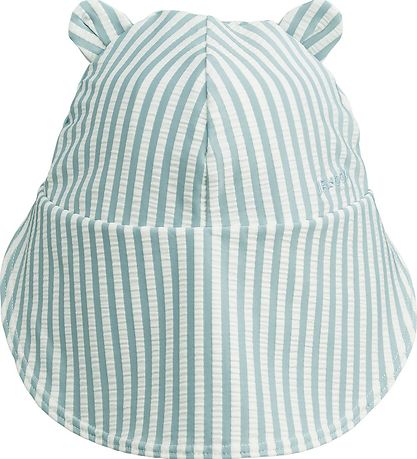 Liewood Swim Hat - Senia - UV40+ - Sea Blue/White