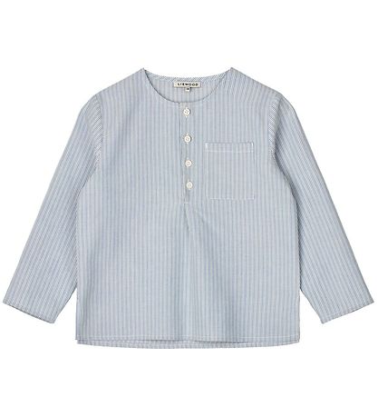 Liewood Shirt - Houston - Stripe Riverside/Creme De La Creme