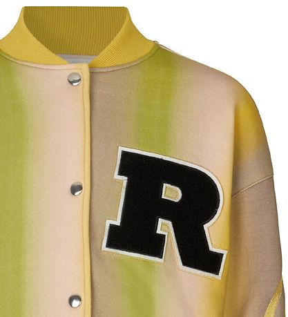 Rosemunde Bomber Jacket - Yellow Gradient Print
