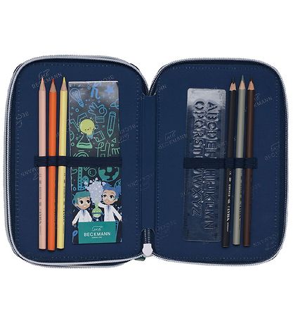 Beckmann Federtasche m. Inhalt - Science