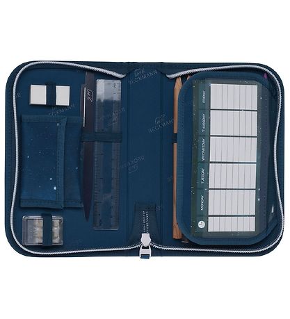 Beckmann Pencil Case w. Contents - Space Mission