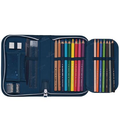 Beckmann Pencil Case w. Contents - Space Mission